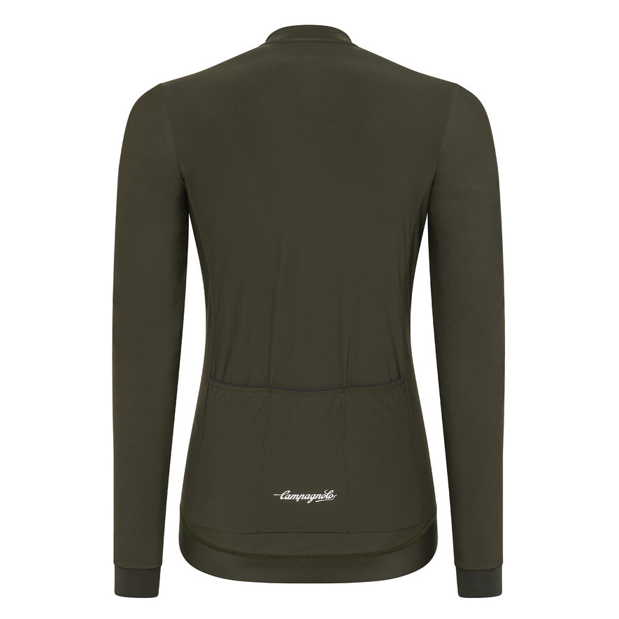 CROCE D AUNE THERMAL JERSEY - LONG SLEEVE - DARK BLUE, GREEN, hi-res-1