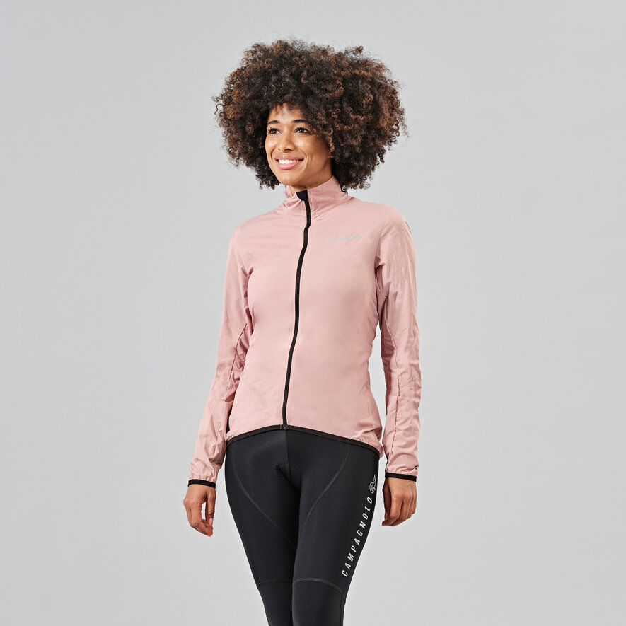 DREAM BIGGER WOMAN WIND JACKET - LONG SLEEVE - PINK, PINK, hi-res-1