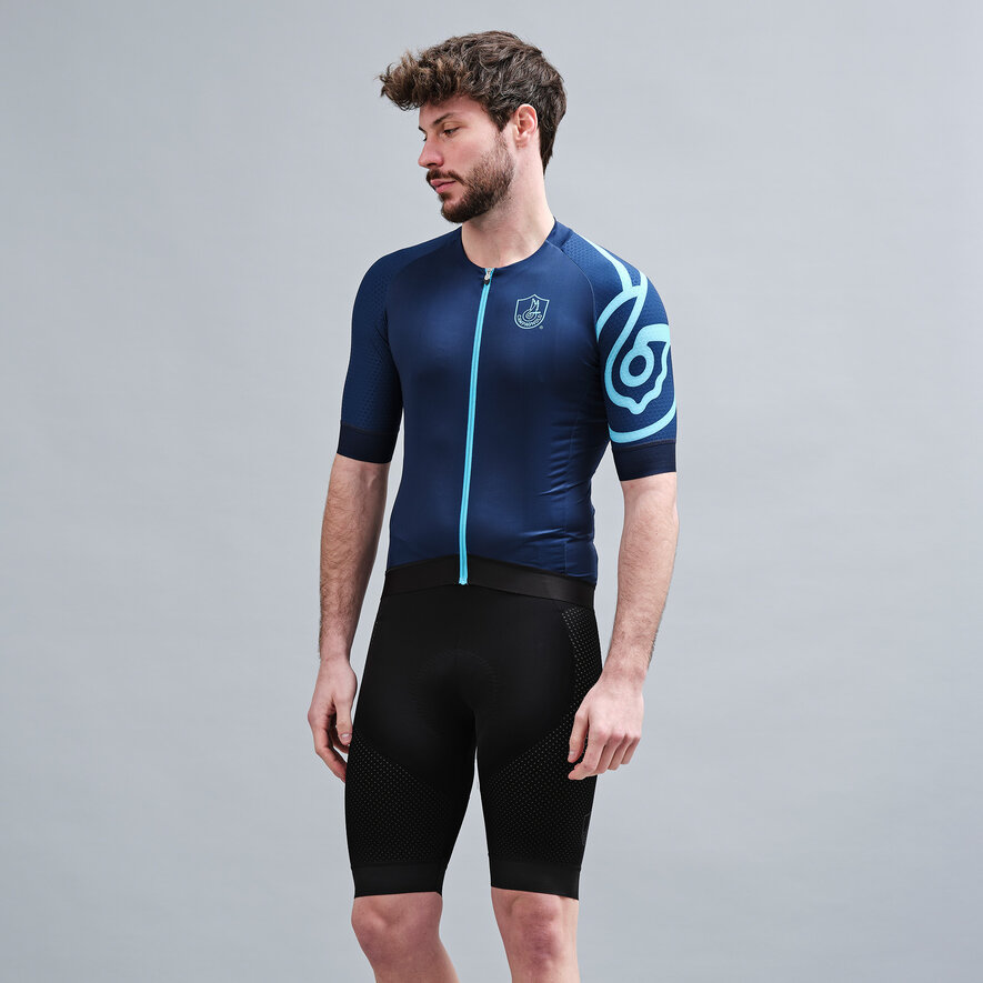 NEON JERSEY - SHORT SLEEVE - BLUE, BLUE, hi-res-1