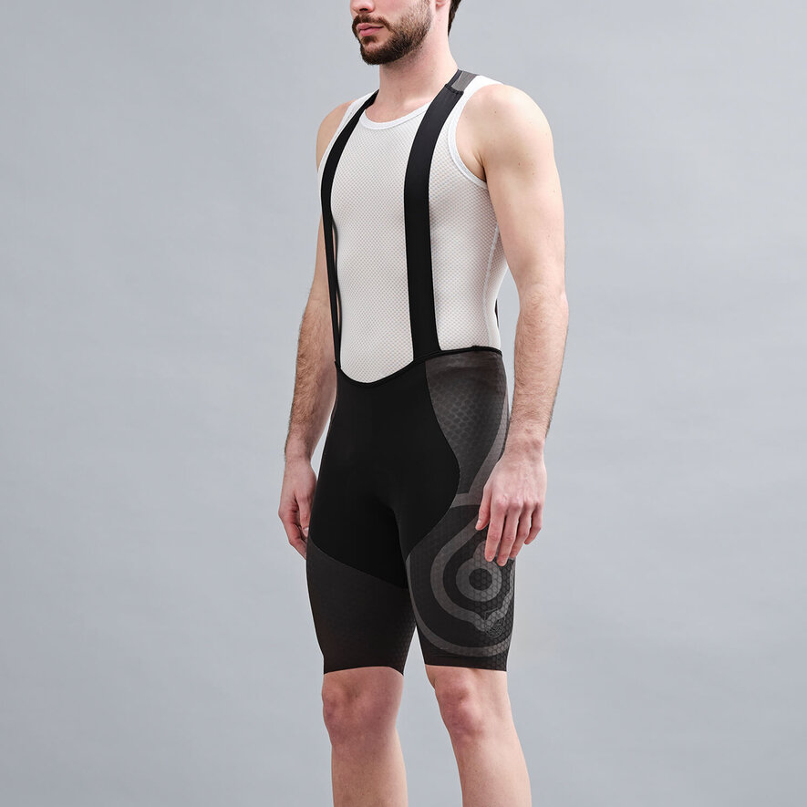 NEON BIB - SHORT - BLACK, BLACK, hi-res-1