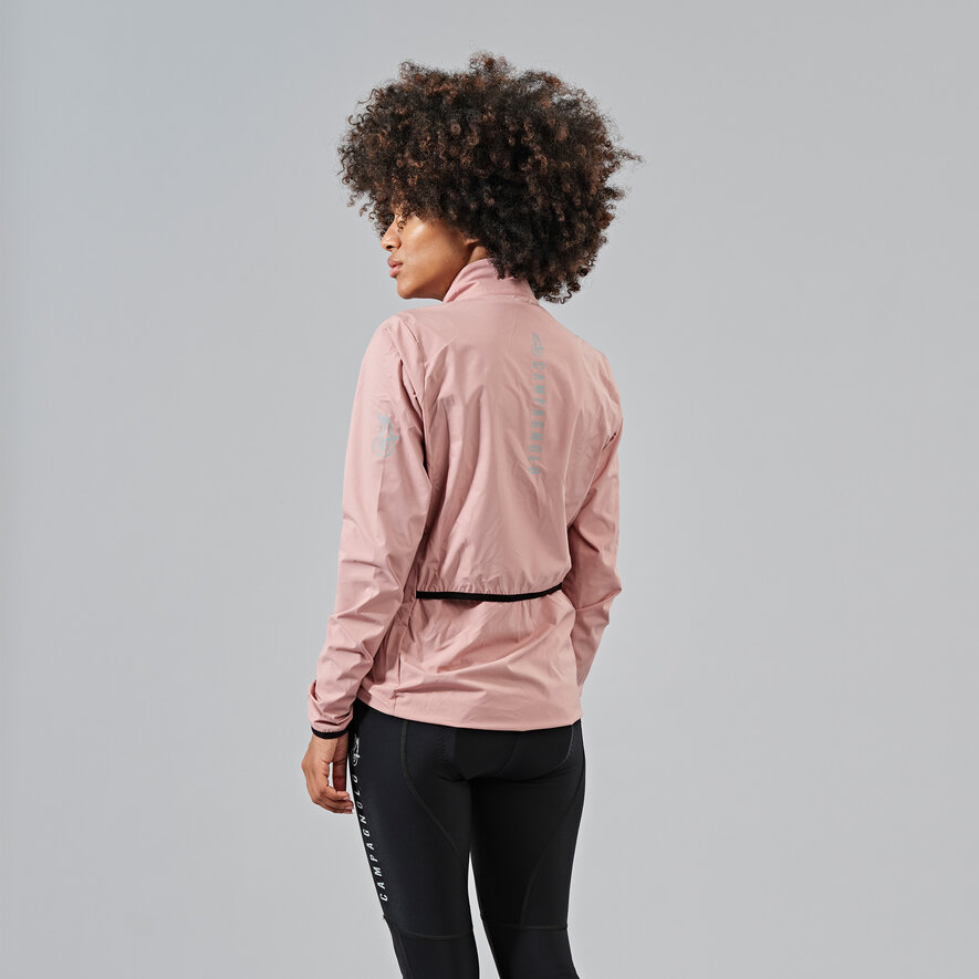 DREAM BIGGER WOMAN WIND JACKET - LONG SLEEVE - PINK, PINK, hi-res-1