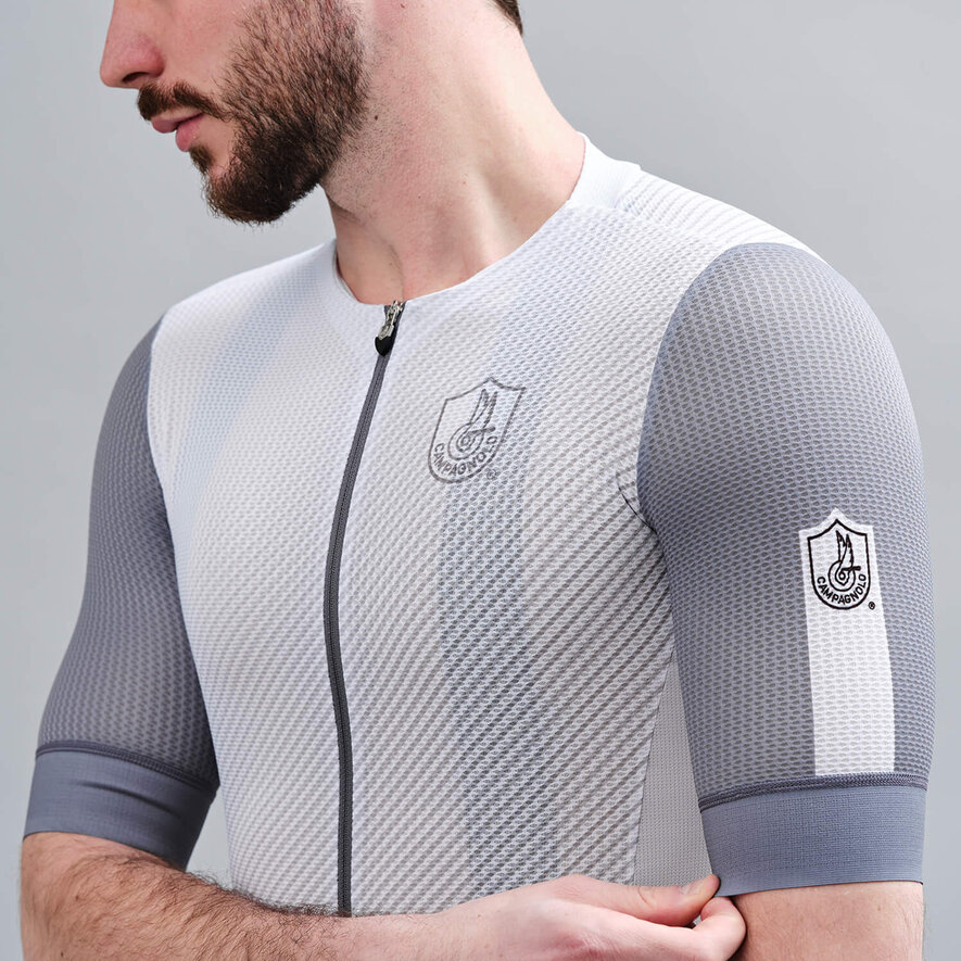 OSSIGENO JERSEY - SHORT SLEEVE - BLACK, GREY, hi-res-1