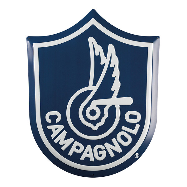 Blue CAMPAGNOLO VINTAGE SHIELD SIGNAGE - Campagnolo S.r.l.