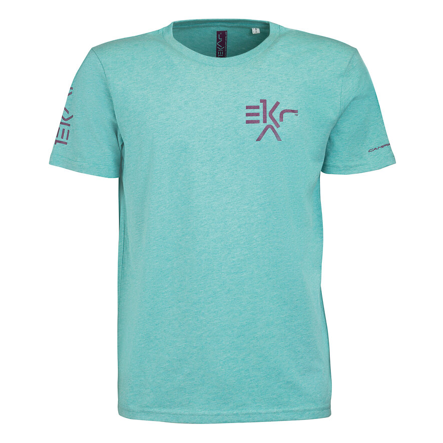 T-SHIRT EKAR MINT GREEN, VERT CLAIR, hi-res-1