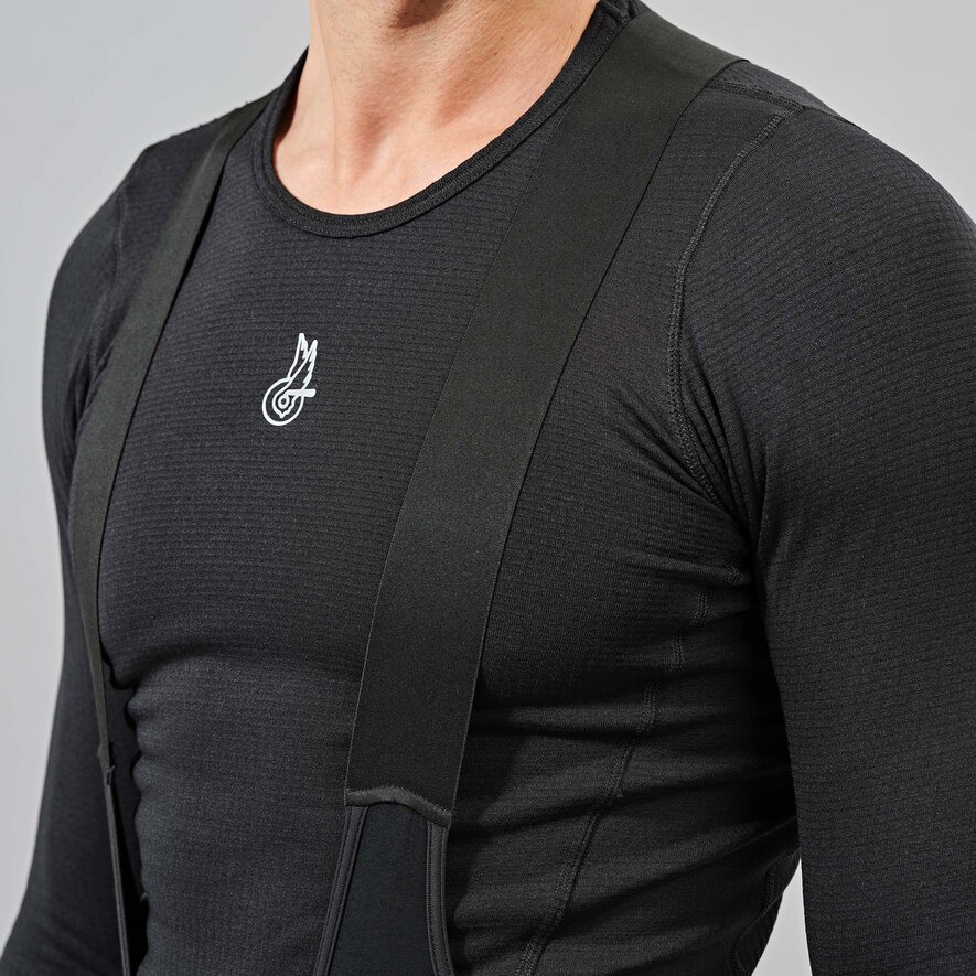 DREAM BIGGER BASE LAYER - LONG SLEEVE - BLACK, BLACK, hi-res-1