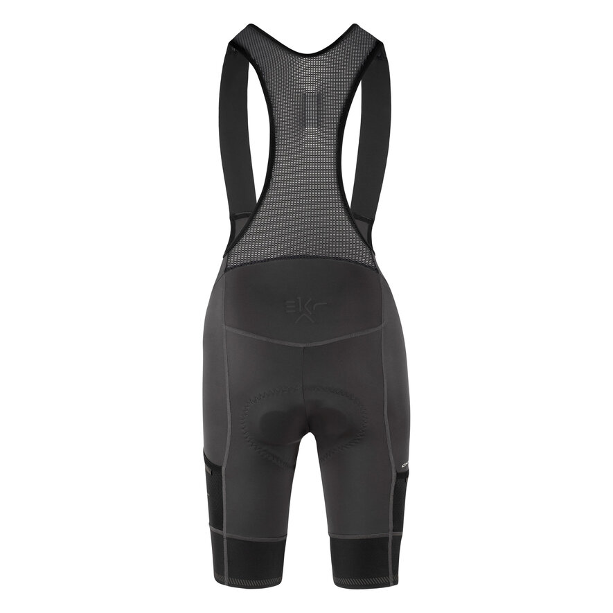 SKADA WOMAN BIB - SHORT - GREY, GRIS, hi-res-1