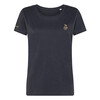 T-SHIRT WOMAN LOGO - KAKI, DARK GREY, hi-res-1