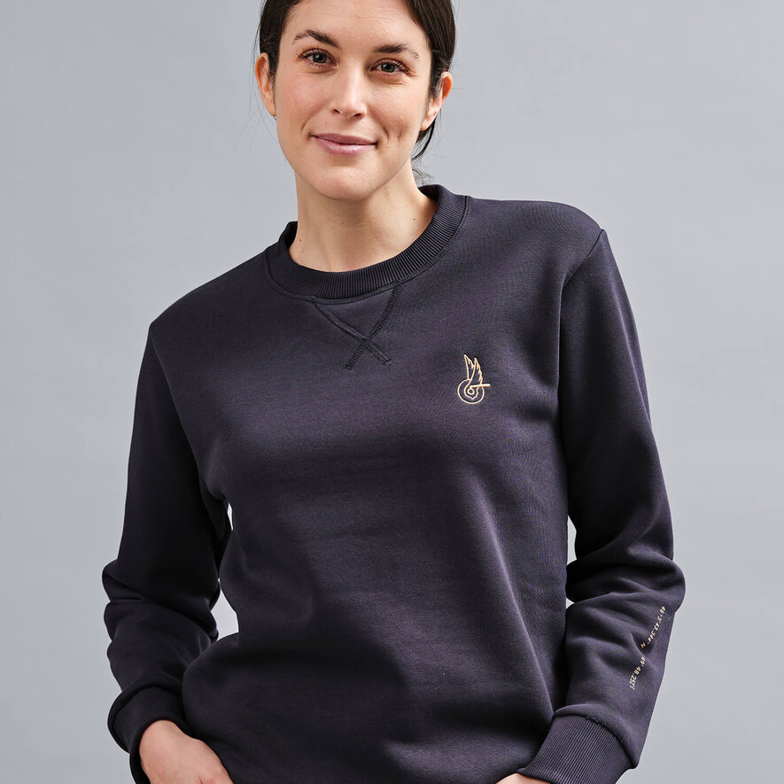 SWEATSHIRT LOGO - BLUE, BLUE, hi-res-1