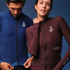 CROCE D AUNE WOMAN THERMAL JERSEY - LONG SLEEVE - DARK BLUE, BORDEAUX, hi-res-1