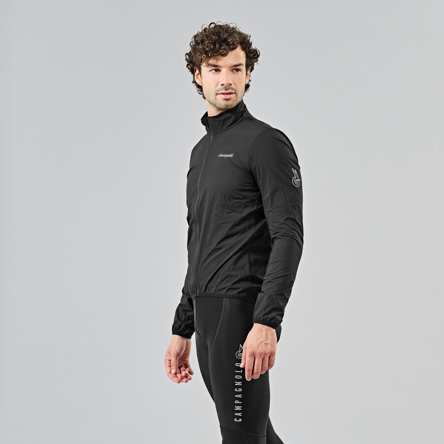 DREAM BIGGER WIND JACKET - LONG SLEEVE - BLACK, BLACK, hi-res-1