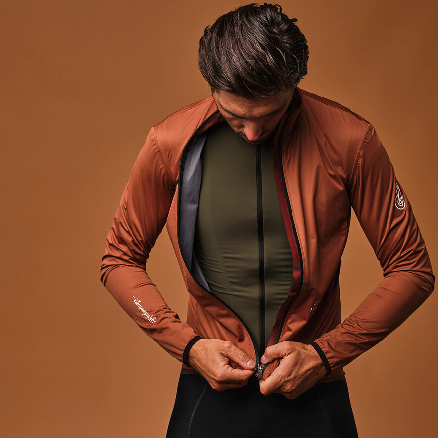 CROCE D AUNE WINTER LIGHT JACKET - BROWN, MARRONE, hi-res-1