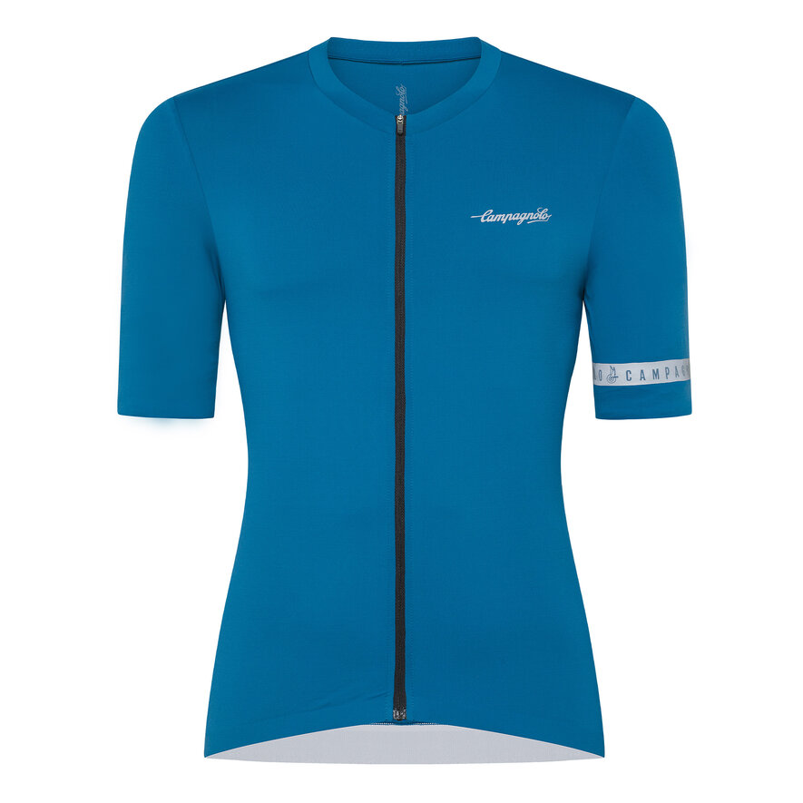 DREAM BIGGER RACE JERSEY - SHORT SLEEVE - SILVER, BLUE, hi-res-1