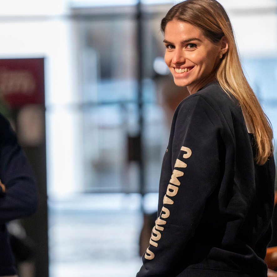 SWEATSHIRT BLUE, BLUE, hi-res-1