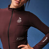 CROCE D AUNE WOMAN THERMAL JERSEY - LONG SLEEVE - DARK BLUE, BORDEAUX, hi-res-1