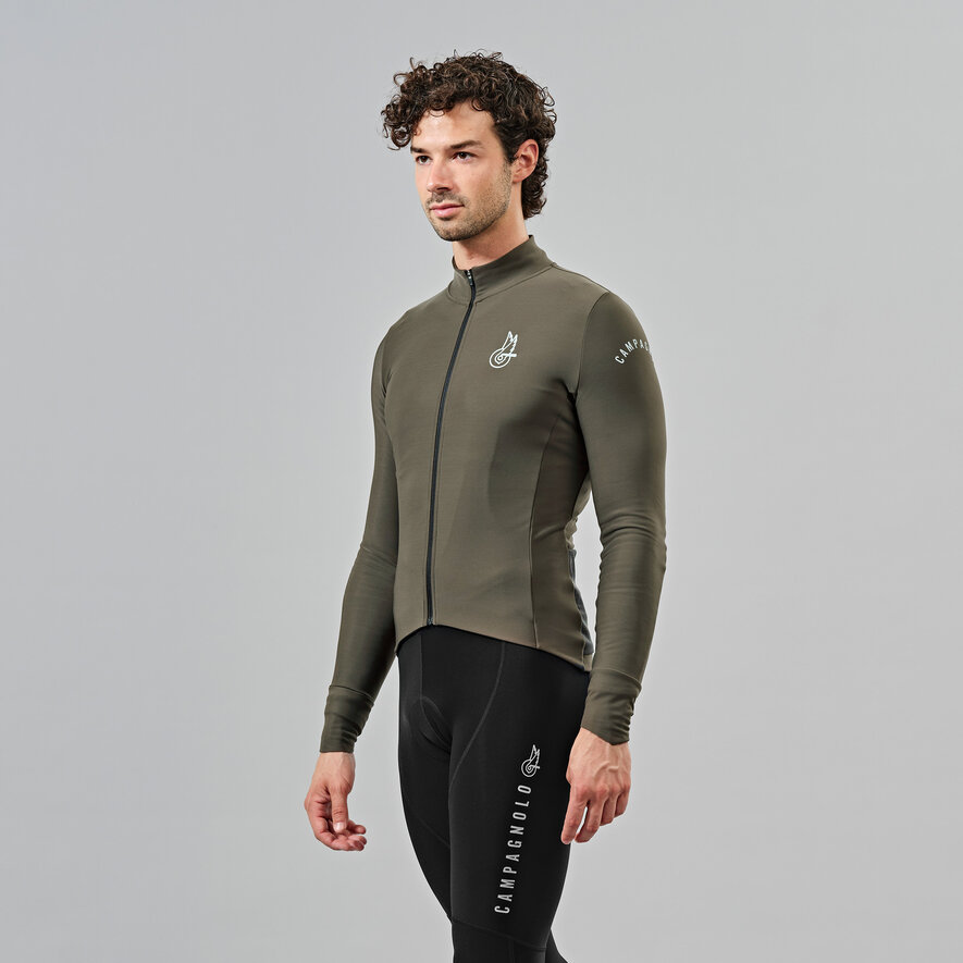 DREAM BIGGER THERMAL JERSEY - LONG SLEEVE - FOREST GREEN, GREEN, hi-res-1