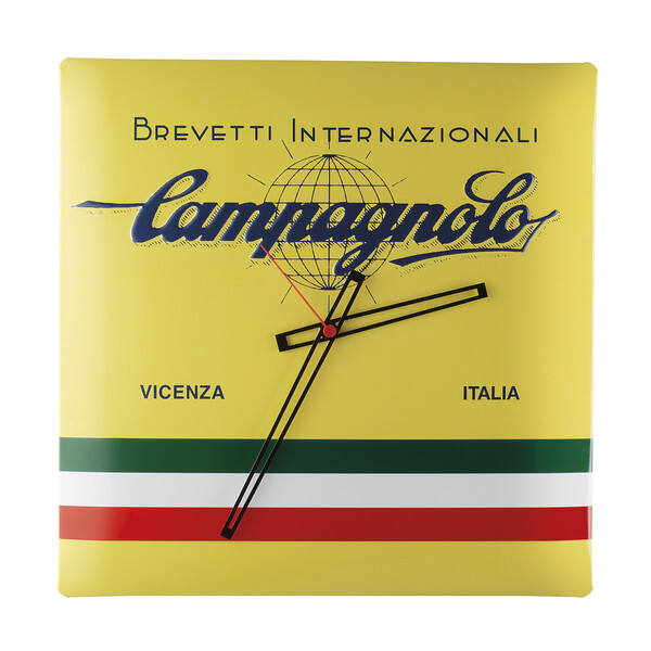Yellow CAMPAGNOLO WALL CLOCK BREVETTI INTERNAZIONALI - Campagnolo S.r.l.