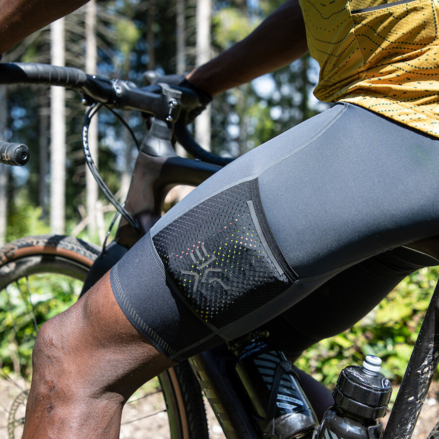 GHEL BIB - SHORT - GREY, GRIGIO, hi-res-1